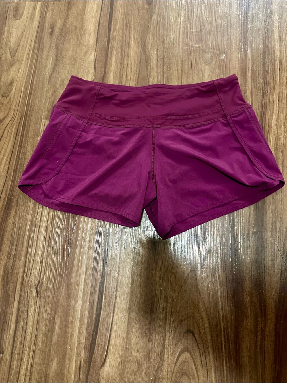 lululemon athletica Plum Performance Running Shorts